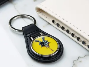 Leather Keychain Leather Durable Style Edition